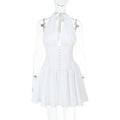 Women Wear Hip Socialite Elegant Sexy Slim Waist Halter Dress
